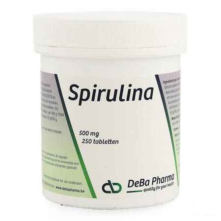 Spirulina Comprimes 250x500 mg  -  Deba Pharma