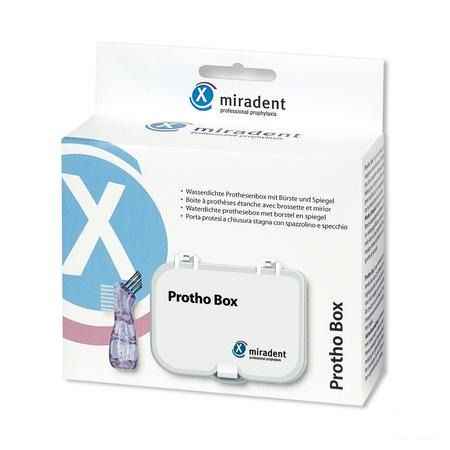 Miradent Protho Box Avec Brosse Prothese Dentaire  -  Eureka Pharma