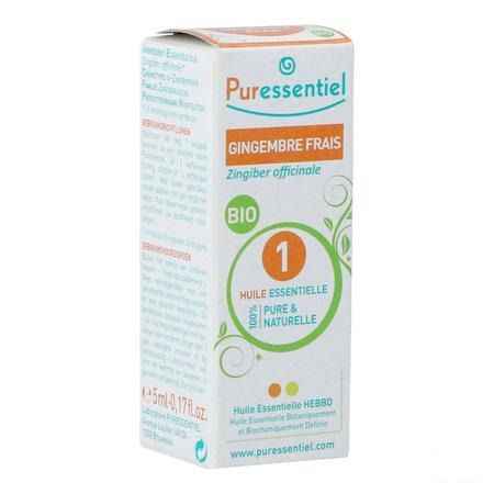 Puressentiel Eo Gember Bio Expert Essentiele Olie 5 ml  -  Puressentiel