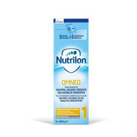 Nutrilon Omneo 1 Melk Zuig.melk Poeder Trialpack5x23g  -  Nutricia