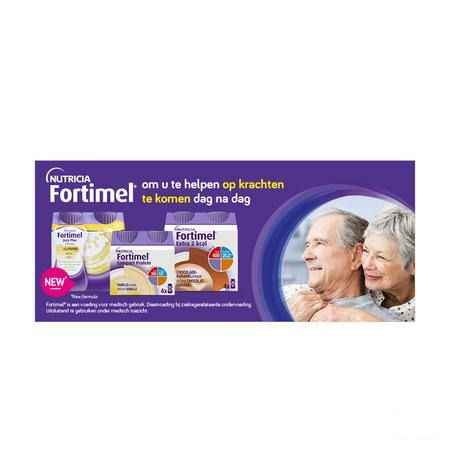 Fortimel Extra 2Kcal Vanille 4X200 ml  -  Nutricia