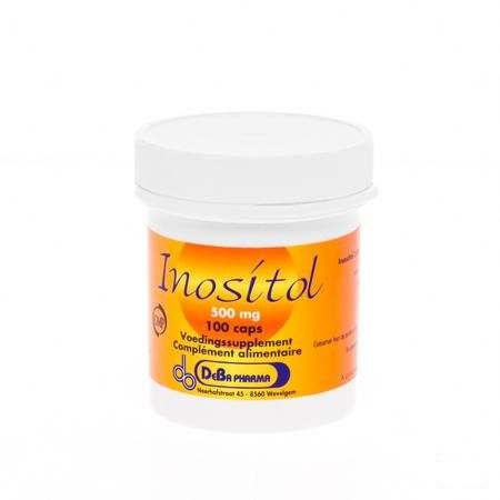 Inositol 500 mg Capsule 100  -  Deba Pharma