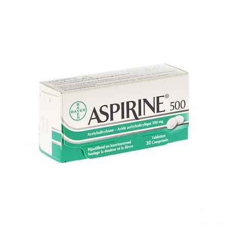 Aspirine 500 mg Tabletten 30