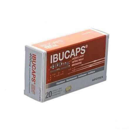 IbuCapsule 400 mg Apotex Capsule Zacht 20