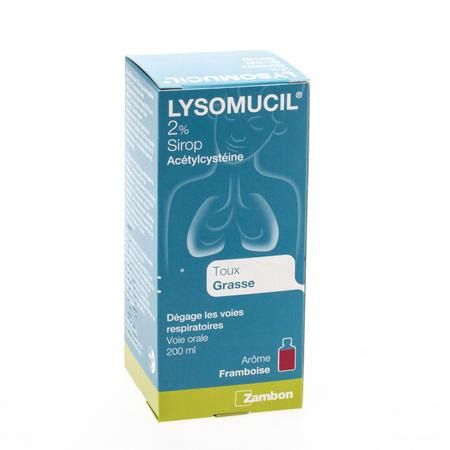 Lysomucil 2% Siroop 200 ml