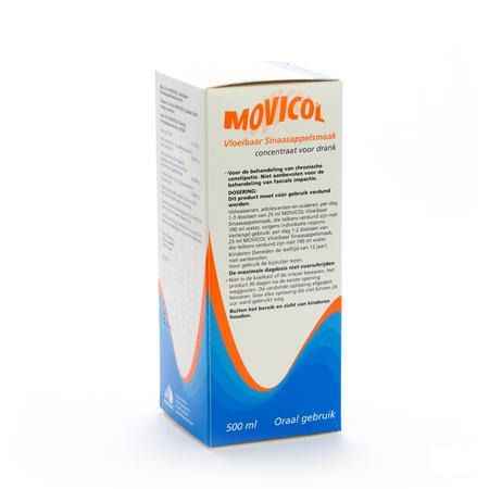 Movicol Liquide Gout Orange Solution Dil Buvable 500 ml 