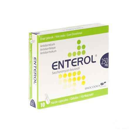 Enterol 250 mg Capsule Harde Dur S/blister 10x250 mg