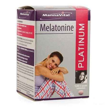 Mannavital Melatonine V-Smelttabl 120