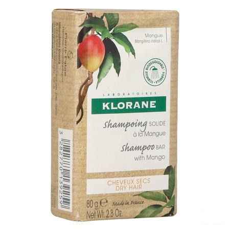 Klorane Capilaire Shampooing Solide Mangue 80G