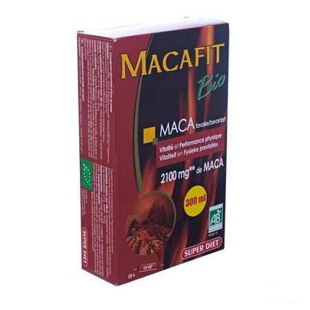 Super Diet Macafit Bio Ampoule 20x15 ml  -  Superdiet Laboratoires