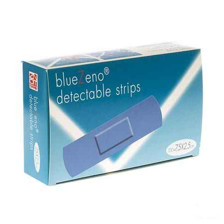 Bluezeno Detectable Strip 7,5x2,5cm 100  -  Zeno Phar