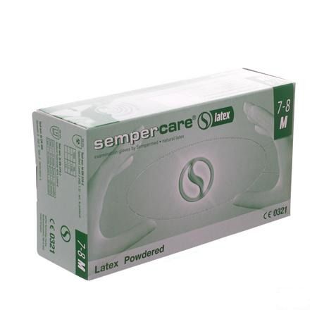 Sempercare Latex Powdered M 100 823981025  -  Teleflex Medical