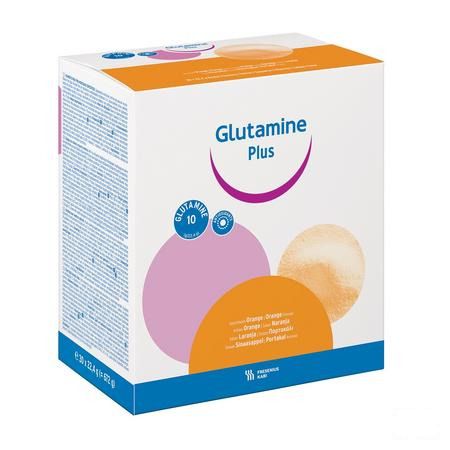 Glutamine Plus 22,4g Orange/sinaas  -  Fresenius