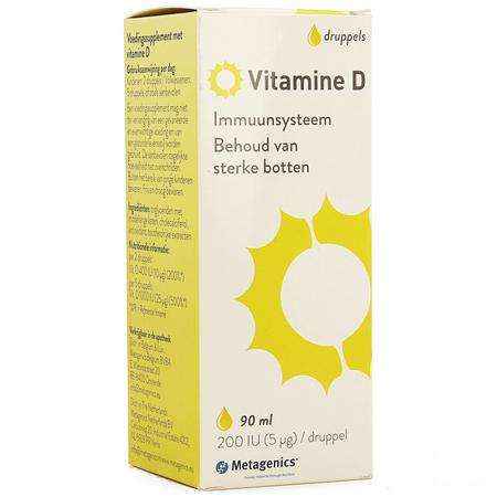 Vitamine D3 Liquid 90 ml 25778  -  Metagenics