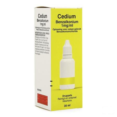 Cedium Benzalkonium Oplossing 30 ml
