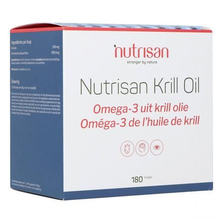 Nutrisan Krill Oil LiCapsule 180  -  Nutrisan