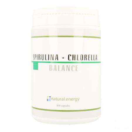 Spirulina-chlorella Balance Natur.energy Capsule 500
