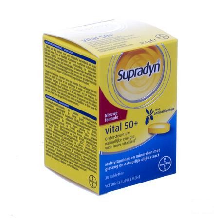 Supradyn Vital 50 + Comprimes Pellicules 30