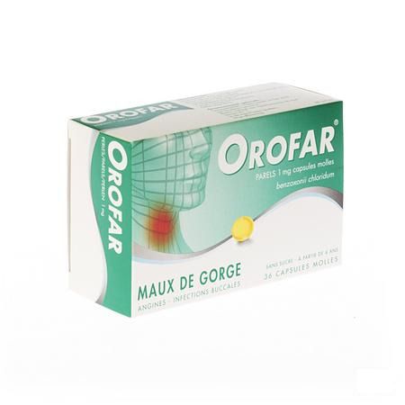 Orofar Parels-perles 36 X 1 mg
