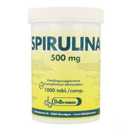 Spirulina Tabletten 1000x500 mg  -  Deba Pharma
