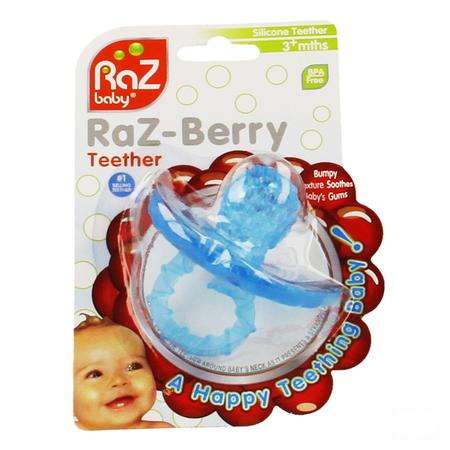 Raz Baby Anneau Dentition Razberry Baby Blue  -  Solidpharma