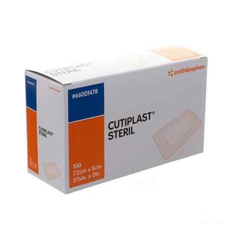 Cutiplast Ster 5,0X 7,2Cm 100 66001478  -  Smith Nephew