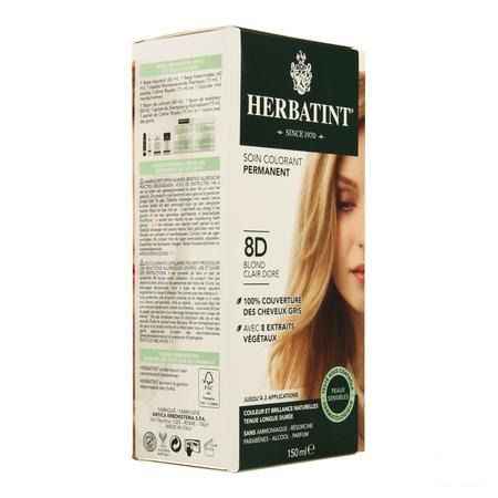 Herbatint Blond Hel Goudkleurig 8d 