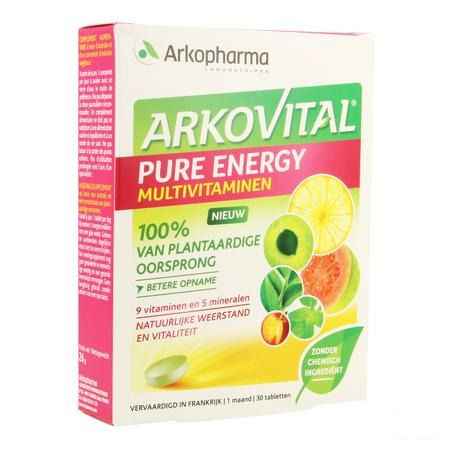 Arkovital Pure Energy Tabletten 30  -  Arkopharma