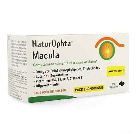 Naturophta Macula Capsule 180 3550373  -  Horus Pharma