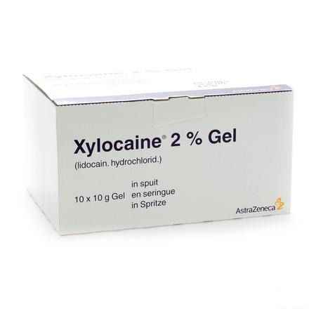 Xylocaine Gel Ser/spuit 10x10 gr 2%