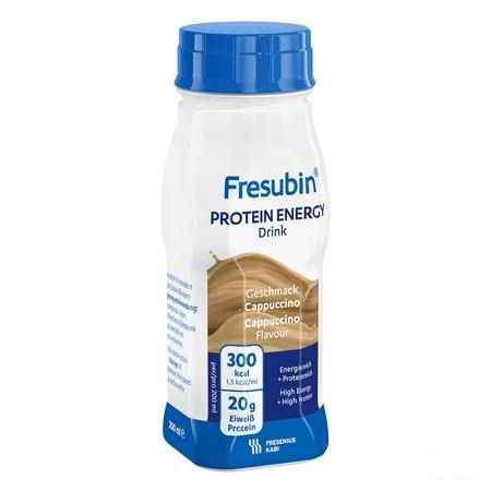 Fresubin Protein Energy Drink Cappuccino Fl4x200 ml  -  Fresenius