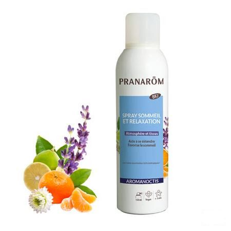 Aromanoctis Bio Spray Sommeil Relaxation 150 ml  -  Pranarom