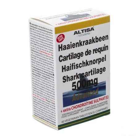 Altisa Haaienkraakbeen 500 mg Tabletten 60  -  Dieximport
