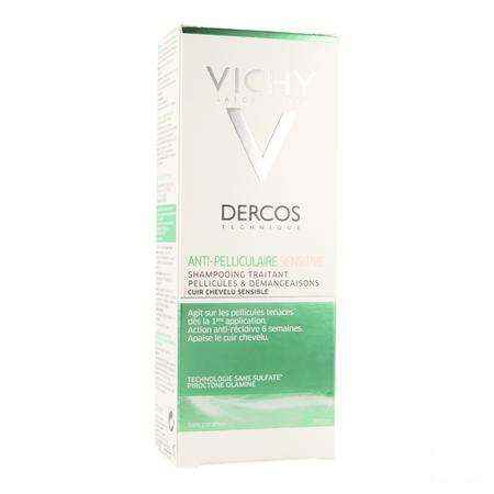 Vichy Dercos Anti roos Sensitive Shampoo 200 ml  -  Vichy
