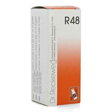 Reckeweg Dr. R48 Druppels 50 ml  -  Nut-Hom-Phyt