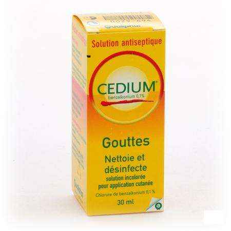 Cedium Benzalkonium Solution 30 ml