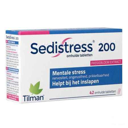 Sedistress 200 Omhulde Tabletten 42  -  Tilman