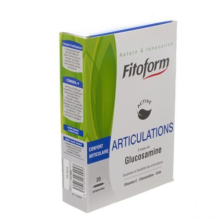 Articulations Ampoule 20x10 ml Fitoform  -  Bioholistic Diffusion