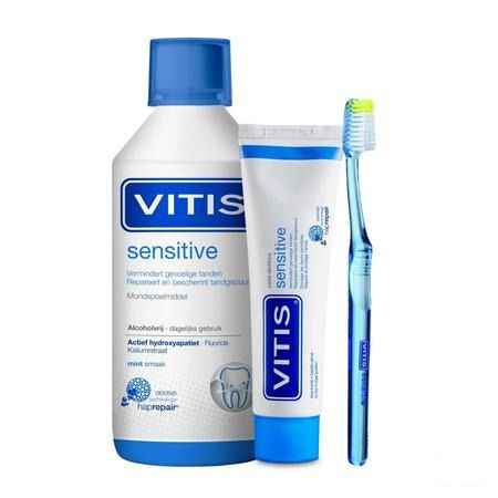 Vitis Sensitive Tandenborstel 32381  -  Dentaid