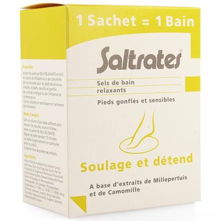 Saltrates Sels Bain Relaxants Pieds 10X20 g