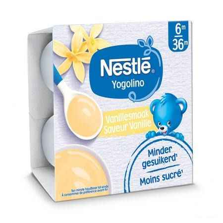 Nestle Yogolino Dessert Vanilla Pot 4x100 gr  -  Nestle