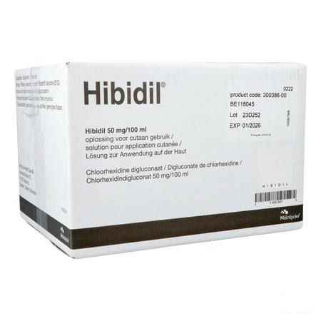 Hibidil Oplossing 120x50 ml Ud Bottelpack  -  Molnlycke Healthcare