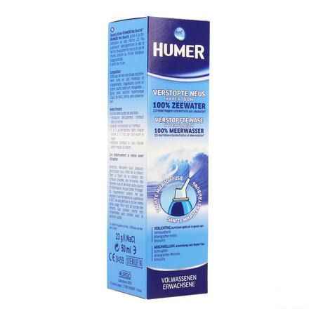 Humer Spray Hypertonisch Volwassen 50 ml  -  Urgo Healthcare