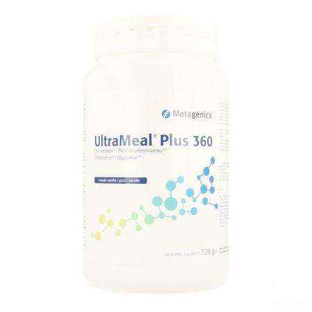 Ultrameal Plus 360 Vanille Pot 728g  -  Metagenics