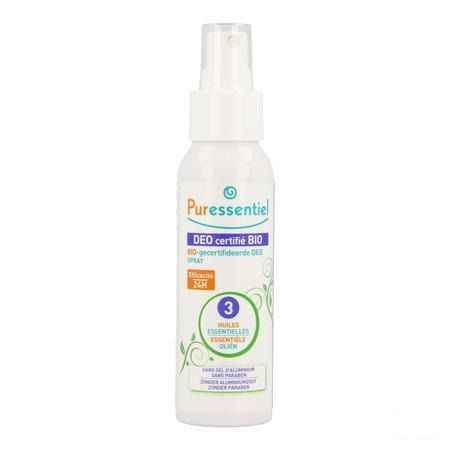Puressentiel Deo Spray Bio 3 Huiles Ess. 50 ml  -  Puressentiel