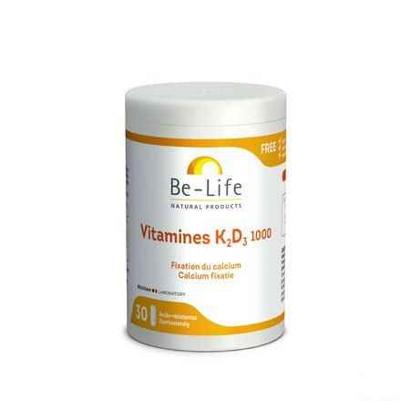 Vitamines K2 D3 1000 Be Life Capsule 30  -  Bio Life