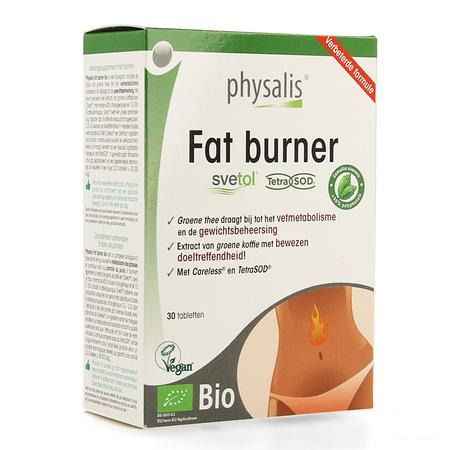 Physalis Fat Burner Bio Tabletten 30  -  Keypharm