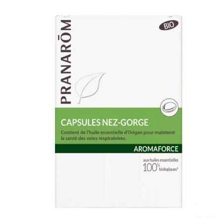Aromaforce Nez Gorge Capsule 30  -  Pranarom