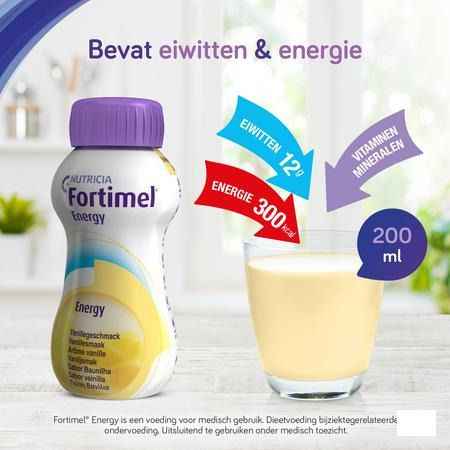 Fortimel Energy Aardbei 4x200 ml 2320463  -  Nutricia