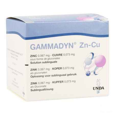 Gammadyn Ampoule 30 X 2 ml Zn-cu  -  Unda - Boiron